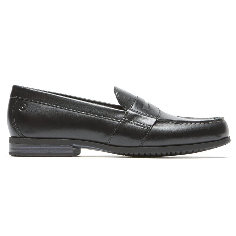 Mocassins Rockport Homem Pretas - Classic Lite 2 Penny - 09136KQNR